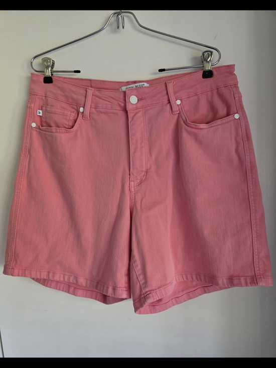 Judy Blue Pants - Judy Blue Pink High-Rise Denim Shorts 1xl